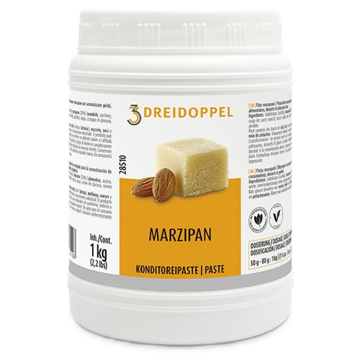 Dreidoppel Compound Marsepein 1kg, Hobby en Vrije tijd, Taarten en Cupcakes maken, Nieuw, Verzenden