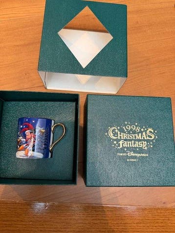 Tokyo Disneyland - Christmas Fantasy 1998 Mug & Plate Set, Nieuw