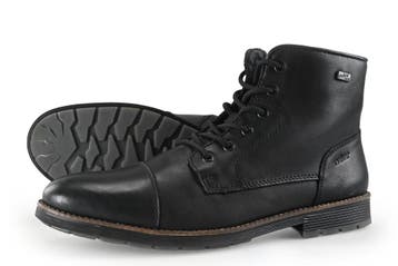 Rieker Snowboots in maat 46 Zwart, Kleding | Heren, Verzenden, Zwart, Overige typen, Zo goed als nieuw