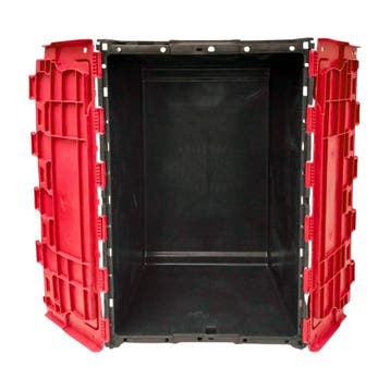 Distributiebak, 710x460x360 mm, zwart pp, nieuw, Doe-het-zelf en Verbouw, Kratten en Dozen, 40 tot 60 cm, 50 tot 75 cm, Ophalen of Verzenden