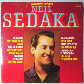 Neil Sedaka - Onvergetelijke hits - LP, Verzenden, Nieuw in verpakking