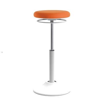 NIEUW Mango zit-sta kruk - oranje / wit, Ophalen of Verzenden, Nieuw