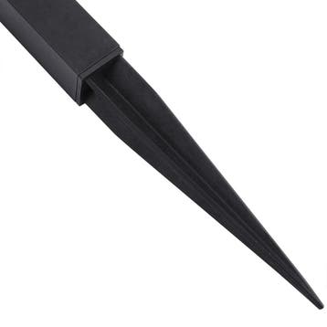 LED Solarlampen Set van 6 Zwart (Verlichting), Verzenden, Nieuw