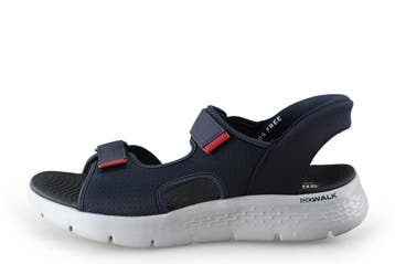 Skechers Sandalen in maat 43 Zwart, Sandalen, Verzenden, Zwart, Zo goed als nieuw