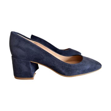 Unisa - schoenen - dames - pumps - maat 36 - blauw - leer, Nieuw