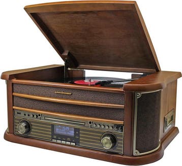 Soundmaster NR545DAB Nostalgisch Muziek Center met DAB+ en, Verzenden, Nieuw