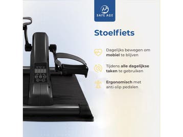 Safe Age® Stoelfiets - Elektrische ondersteuning - Voor, Verzenden, Nieuw