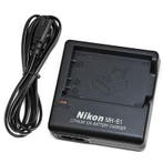 Nikon MH-61 Acculader / Accu Lader (Incl. Stroomkabel), Verzenden, Zo goed als nieuw
