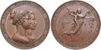 Bronze-medaille 1825 Brandenburg-Preussen Pruisen Luise A..., Verzenden