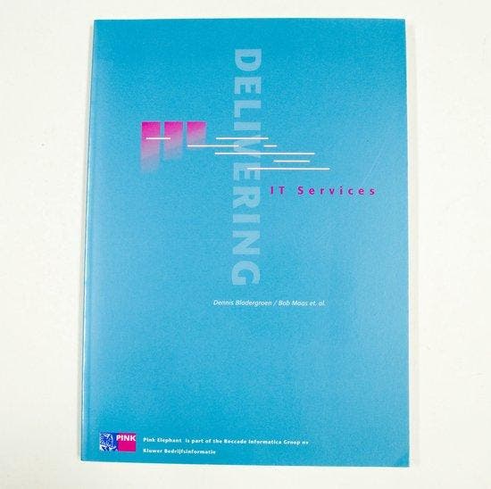 DELEVERING IT SERVICES - Bladergroen, Boeken, Informatica en Computer, Gelezen, Verzenden