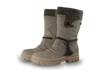 Rieker Laarzen in maat 38 Beige, Kleding | Dames, Schoenen, Hoge laarzen, Verzenden, Beige, Gedragen