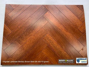 Merbau Natuurvernist Kersen 3 XDecor v.a. €11,95m2 Apeldoorn, Huis en Inrichting, 75 m² of meer, Nieuw, Ophalen of Verzenden, Crème