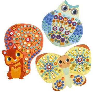 Djeco mozaïek knutselset Milfiori - van €16,99 voor €16,45, Kinderen en Baby's, Ophalen of Verzenden, Nieuw