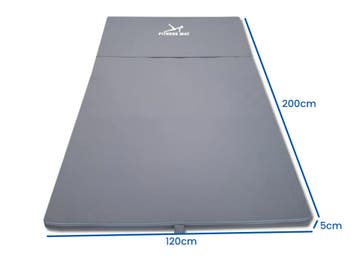 Fitnessmat Opvouwbaar 120x200 | A-kwaliteit | Beste Prijs, Ophalen of Verzenden, Nieuw, Armen, Fitnessmat