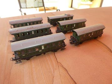 Märklin H0 - 4002/4003 - Modeltrein personenwagen (6) - 6, Nieuw