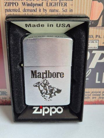 Zippo - Marlboro Riding Cowboy - 41 Jahre alt !!! - Zonder, Nieuw