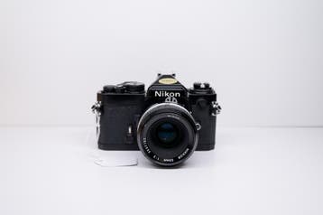Nikon FE Body + Nikkor 50mm f/2.0 + Doos Occasion *722*, Verzenden
