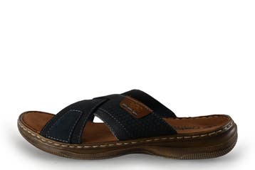Rieker Slippers in maat 44 Blauw, Kleding | Heren, Slippers, Rieker, Gedragen, Verzenden