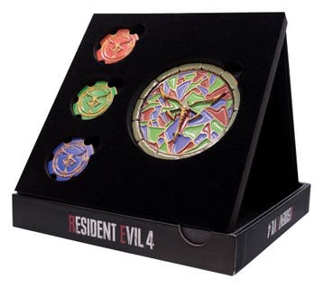 Resident Evil 4 Replica Church Puzzle Medallion Set, Ophalen of Verzenden, Nieuw