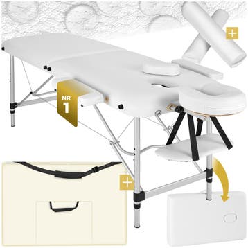 Massagetafel-set 2 zones met vulling, Verzenden, Nieuw
