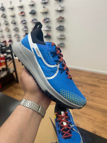 Nike React Pegasus Trail 4, Nike , Blauw, Sportschoenen, Nieuw