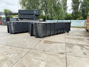Haakarm container afzetbak 20 kuub VDL HYVA Multilift HIAB