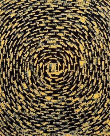 Aykaz Arzumanyan - Rose - 1045 - Abstraction géométrique
