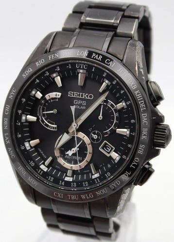 Seiko - Astron GPS Solar Dual Time Titanium Ceramic Made in