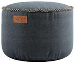RETROit Poef Canvas Drum - Petrol, Verzenden, Nieuw
