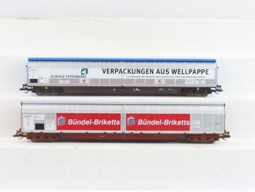 Tillig TT - 15839/15838 - Modeltrein goederenwagon (2) - 2x, Nieuw