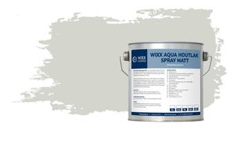 Wixx Aqua Houtlak Spray Matt RAL 9002 | Grijswit 10L, Wit, Nieuw, Lak, Verzenden