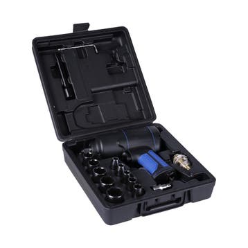 Slagmoersleutelset composiet 1/2 met doppen 610Nm, Verzenden