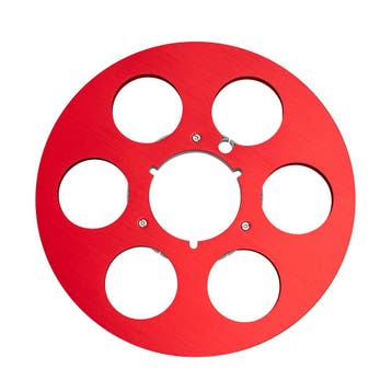 Retroreels Bandrecorder Spoel 26,5cm | Aluminium Rood Type D, Audio, Tv en Foto, Bandrecorders, Verzenden