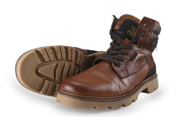 PME Legend Veterboots in maat 47 Cognac, Overige kleuren, Verzenden, Boots, Zo goed als nieuw