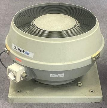Goede gebruikte Stork VDA250/4EC dakventilator met, Doe-het-zelf en Verbouw, Ventilatie en Afzuiging, Ophalen of Verzenden, Nieuw