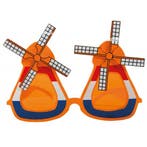 Oranje molen zonnebril - Feestbrillen, Ophalen of Verzenden, Nieuw