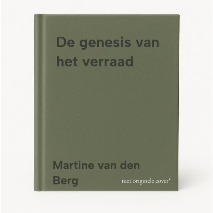 De genesis van het verraad - Martine van den Berg, Boeken, Romans, Zo goed als nieuw, Verzenden