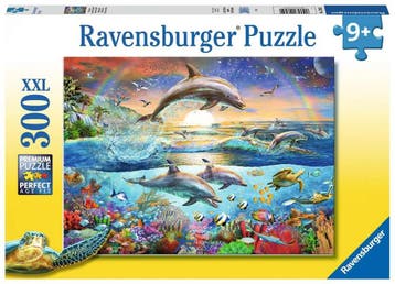Dolfijnenparadijs Puzzel (300 XXL stukjes) | Ravensburger -, Hobby en Vrije tijd, Verzenden, Nieuw