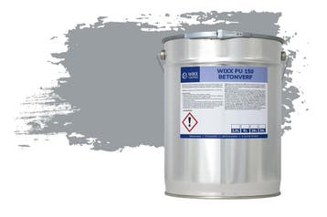 Wixx PU 150 Betonverf RAL 7040 | Venstergrijs 10L, Doe-het-zelf en Verbouw, Verf, Beits en Lak, Nieuw, Verf, Grijs, Verzenden