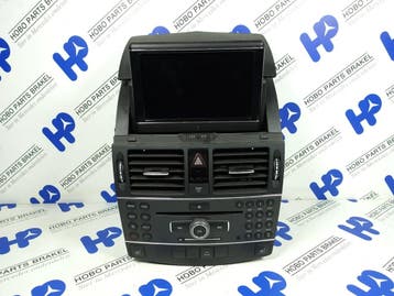 Radio/CD-speler Set A 204 870 3290 Set o.a: C-klasse w204, Ophalen of Verzenden, Gebruikt, Mercedes-Benz