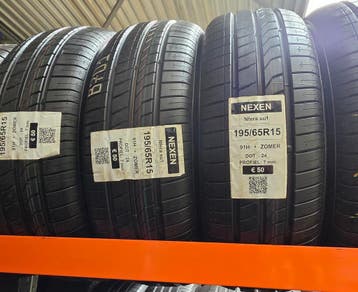 195/65r15 91H Nexen 4Demo Banden, Ophalen, 15 inch, Nieuw, Band(en)