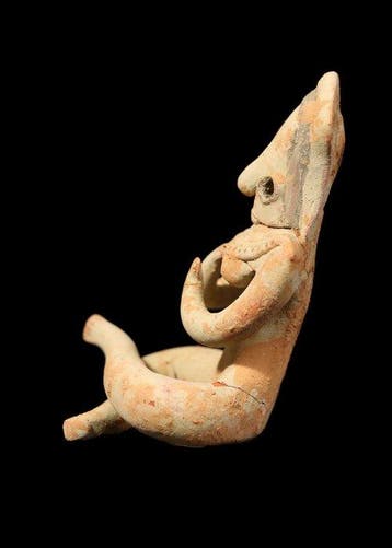 Indus Vallei Terracotta Kopersteentijdse zittende