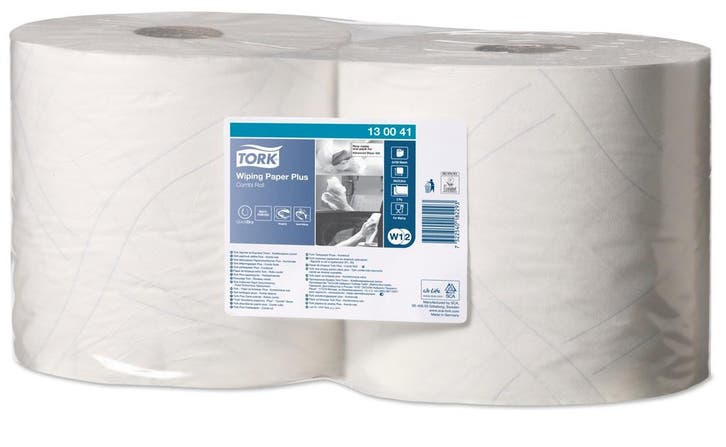 Tork Advanced industriepapier 2-lgs 255 mtr x 24 cm - 2 roll, Huis en Inrichting, Schoonmaakartikelen, Verzenden