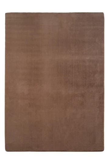 Wasbaar Vloerkleed | Joy | Uni | Mokkabruin | 240x340 cm, Verzenden, Nieuw