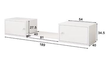 Lange Witte Schoenenkast met Zitbank – 189×40×34,5 cm, Huis en Inrichting, Kasten | Schoenenkasten, Verzenden, Nieuw