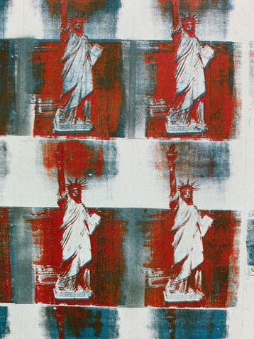 Andy Warhol (1928-1987) - Statue of Liberty 1963 - Artprint, Antiek en Kunst