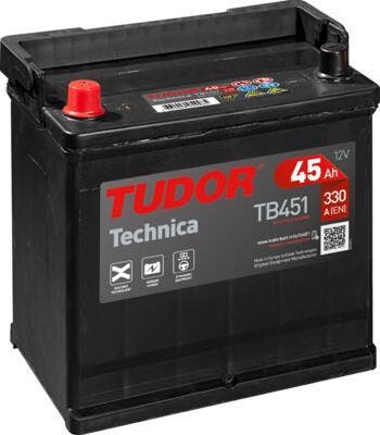 Tudor Technica accu | TB451 | 12V 45Ah, Ophalen of Verzenden, Nieuw