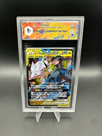 Pokémon - 1 Graded card - Reshiram & Zekrom GX 036/049 Full, Nieuw