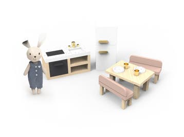 Speedy Monkey poppenhuis keuken hou van €28,99 voor €26,09, Ophalen of Verzenden, Nieuw