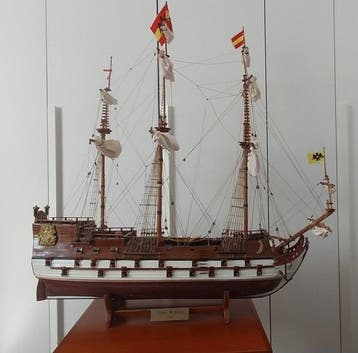 Modelschip - Prins Willem 1649, Nieuw